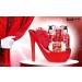 BRUBAKER Luxury Cranberry Beauty Set - 6-Piece Bath & Shower Gift Set in Stiletto Red - International Shipping - Buy Online on GoSupps.com