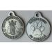 Saint Francis of Assisi Pet Protection Pewter Charm - RecoveryChip for Dogs and Cats - Buy Online on GoSupps.com