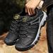 ASTERO Men's Lightweight Hiking Shoes - Size 41-46 - Black - Perfect for International Adventures - Buy Online on GoSupps.com