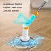 Electric Spin Scrubber Cordless Shower Scrubber for Cleaning with 8 Replacement Head IPX7 Waterproof Electric Scrubber 2 Speeds Adjustable 90-180 Clean Gaps for Tub Tile Floor - Buy Online on GoSupps.com