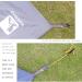 Tent Footprint Camping Tarp Waterproof - Ultralight Ground Mat for Picnic, Hiking - Grey 180x210cm - Buy Online on GoSupps.com