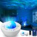 Galaxy Projector for Bedroom Star Projector Night Light for Kids with White Noise and Bluetooth Music Speaker Aurora Projector Remote Control & Timing Sky Starry Projector Party Home