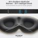 2024 Innovative Sleep Mask for Men & Women | 100% Light Blocking Ergonomic Adjustable Eye Mask with Earplugs for Sleep Nap Meditation & Travel - Brown - Buy Online on GoSupps.com