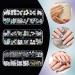 36 Grids 3D Acrylic Butterfly Flower Nail Jewelry Bear Nail Jewelry 3D Nail Jewelry Flat Nail Jewelry Stars AB Gemstones Stones Pearls Gold Metal Nails for DIY Nail Art Design Jewelry Making - Buy Online on GoSupps.com