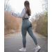 TomTiger Women's High Waisted Yoga Pants | Butt Lifting Tummy Control Leggings - Medium, Eucalyptus - Buy Online on GoSupps.com