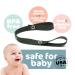 Baby Buddy Secure-A-Toy Safety Strap - 4 Pack, White/Black/Tan/Olive | Secures Toys, Teethers, Pacifiers to Strollers, Highchairs, Car Seats | Adjustable Length for Sanitary Toy Management - Buy Online on GoSupps.com