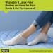 Profoot Heel Rescue Reusable Foot Mask - Latex-Free Gel Booties for Smooth Moisturized Feet - 1 Pair - Buy Online on GoSupps.com