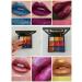 9-Color Glitter Super Gloss Lipstick Palette - Moisturizing Waterproof & Pigmented Makeup for Festivals & Halloween - Buy Online on GoSupps.com