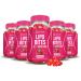 (5 Pack) Lipo Bites ACV Gummies Extreme 2000MG Formula Apple Cider Vinegar Chewies Formulated with Pomegranate Beet Juice Powder B12 Vegan Non GMO 300 Gummys