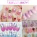 Nail Stamping Plate Set with Silicone Sponge & Brush | Flower Polish Transfer Stencils & Geometry Template | Double-Sided Head for DIY Nail Art & Manicure Tool - 16# - Buy Online on GoSupps.com