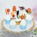 24-Piece Basketball Cake Attachments | Happy Birthday Shield & Player Decor | Sports Theme Party Accessories for Girls - Buy Online on GoSupps.com