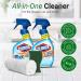 ELKO Heavy Duty Bathroom Cleaner Set: Towel Sponge & 2 Tile Mold Removers - 32oz Bleach Spray - Buy Online on GoSupps.com