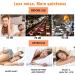 EXGOX Soft Foam Earplugs 38dB SNR 60 Pairs - Comfortable for Sleeping, Studying, Travel - Orange Earplugs for Concerts & Loud Noise - Buy Online on GoSupps.com