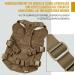 Oneigris No-Pull Dog Harness | Aire Mesh Adjustable Safety Vest for Large/Medium Dogs | Ultra Breathable with 2 Handles | Brown (Neck: 36-51cm Breast: 51-69cm) - International Shipping Available - Buy Online on GoSupps.com