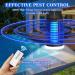 15W UV Mosquito Trap - Electric Insect Catcher with LED & Remote Control | Effective Indoor & Eaves Fly Trap - Buy Online on GoSupps.com