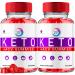 (2 Pack) Vyto Keto ACV Gummies Advanced Formula Vyto Keto+ ACV Gummies Apple Cider Vinegar 1000MG Vitamin Supplement Vyto Keto+ACV Gummies Folic Acid Vitamin B12 Beet Root Pomegranate (120 Gummies)