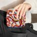 Watercolor Octopus Menstruation Pad Bag with Zipper | Women's Tampon & Napkin Bag | Stylish Collective Bags for Girls - Buy Online on GoSupps.com