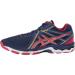 ASICS Men's Gel-Netburner Ballistic Mid Top Volleyball Shoes - Indigo Blue/Prime Red/Rich Gold - Size 6.5 - Buy Online on GoSupps.com