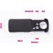 Snowmanna-30X/60X/90X LED Lighted Slide out Pocket Magnifying Glass High Magnification with LED and UV Lights Portable Loupe Magnifier Loop Currency Detecting Jewelry Magnifier (silver) - Buy Online on GoSupps.com