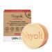 Niyok Niyok 2-in-1 Solid Shower and Care - Solid shower gel without palm oil - pH 5.5 skin-neutral - Plastic-free vegan - Can be used as an organic shower soap - Natural cosmetic - Moisturizes - Intense red (80 g)