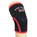 Grip Power Pads 7mm Neoprene Knee Sleeves for Cross Training, Squats, Weightlifting - Size L, Red (Pair) - Buy Online on GoSupps.com