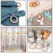 Ruby 8-Piece Natural Wooden Bite Rings | Eco-Friendly Baby Teething Toys & Handicraft Tools ( 70mm) - Buy Online on GoSupps.com