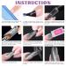 Wenida Cat Eye Glitter Nail Extension Gel Kit - 6 Colors Nail Builder Gel Set for DIY Manicure Art - 0.53 Ounce (Pack of 6) - Buy Online on GoSupps.com