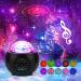 Star Lights Projector 3 in 1 LED Night Galaxy Starry Light Projector for Bedroom Space Projector Decorative Galaxy Light Sky Star Lite Bluetooth USB Colour Changing Music Night Light for Kids Adults