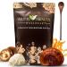 Premium Organic Mushroom Coffee with 6 Adaptogens MCT Oil Lions Mane Turkey Tail Chaga Reishi & Cordyceps | Instant Vegan Coffee for Energy Focus Digestion & Immunity | 30 Servings Pack of 1