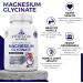 VitaFlow Nutrition Magnesium Glycinate Supplement - 60 Capsules 250mg - 30 Day Supply - High Absorption for Muscle, Heart, Bone & Nerve Support - Men & Women - Buy Online on GoSupps.com