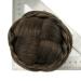 Imissu Braided Chignon Hair Cover | Donut Hair Parts Scrunchy Knot Wig Updo for Weddings | Mix Brown - Buy Online on GoSupps.com