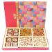 Ghasitaram Gifts Diwali Gifts Fruit n Nut Box of 4 Dryfruits and Sugarfree Bites