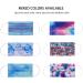 NU R Disposable Face Mask 3Ply Mask with Filter Layer and Elastic Earloop Retail 50pcs/box TIE DYE 50PCS - Buy Online on GoSupps.com