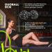 Fitcarrots Duoball 8 cm - Expert-Recommended Fascia Ball for Self-Massage & Trigger Point Therapy - Ideal for Neck Back Arms & Calves - Black - Buy Online on GoSupps.com