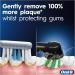 Oral-B Pro 1 Electric Toothbrush for Adults | Christmas Gifts | Pressure Sensor, 3D Cleaning, Floss Action Head | UK Plug | Blue - Buy Online on GoSupps.com