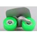 JINCAO Green Portable Roller Road Drift Skates - Anti-Slip Board with PU Wheels and ABEC-7 Bearings - Buy Online on GoSupps.com