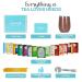 Tea Gift Sets for Tea Lovers Women and Men | Tea Gifts | Tea Gift Set | Tea Sets for Women | Tea Kit with Stainless Steel Tumbler | 15 Unique Teas | 10 Honey Straws | Gift Box Tea Set (Rose Gold) - Buy Online on GoSupps.com