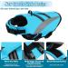 Alagirls Adjustable Dog Life Jacket - Ripstop Pet Life Vest for Small Medium Large Dogs with High Rescue Handle - Blue (Chest 42-54cm) - International Shipping - Buy Online on GoSupps.com