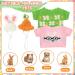 Easter Guinea Pig Outfit Set: 4 Pieces Clothes, Hats for Small Animals - Buy Online on GoSupps.com