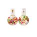 Blossom Scented Cuticle Oil Infused with Real Flowers Twin Pack — Nourishing Essential Oils for Softening, Hydrating and Repairing Nail Cuticles (Cherry & Juicy Peach — 2 x 0.92 Fl. Oz.)