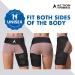 ATX Compression Wrap for Hip and Groin Support - Sciatica Pain Relief - Brace for Pulled Muscles - SI Belt for Arthritis, Men and Women - 32-44 Inch Waist (1 Pack) - Buy Online on GoSupps.com