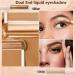 Buy Rosy Brown Liquid Eyeshadow - Matte & Glitter Dual-Ended Stick | Waterproof Long Lasting Eye Makeup | Prime & Quick Dry | International Shipping Available - Buy Online on GoSupps.com