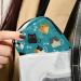 Blue Cartoon Cats Pill Case Bag | Zipper Weekly Organizer for Travel & Home Storage - Buy Online on GoSupps.com