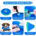 Buy FWLWTWSS Inflatable Dog & Cat Recovery Collar - Adjustable Velcro Leak Protection Blue L (30.5cm-45.7cm) - Buy Online on GoSupps.com