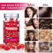 Buy Hair Serum for Frizzy & Dry Hair - Argan Avocado & Moroccan Oil Treatment - Vitamin-Packed Hair Oil Capsules (40 Caps) for Damaged Hair - Buy Online on GoSupps.com