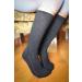 Skarpety Diabetic Socks | Made in USA Crew Socks for Diabetes | Walking on Clouds | Medium Black - Buy Online on GoSupps.com