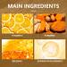 Vitamin C & Turmeric Hand and Foot Peel Mask - Nourishing Exfoliating Wax for Dry Cracked Skin - Hydrating Care for Men & Women - Buy Online on GoSupps.com