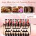 Unipampa 4-in-1 Warm Air Brush & Dryer | 1200W Styling Tool for All Hair Types | Curling & Volume Brush in Pink - Buy Online on GoSupps.com