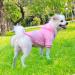 QiCheng&LYS Small Dog Hoodie - Knitted Winter Coat for Small Dogs (Pink/Blue Size S) - Stylish & Warm Pet Sweater - Buy Online on GoSupps.com