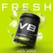 VAST Sports V8 Total Energy Pree Workout Booster Training booster CarnoSyn BetaPower natural caffeine vegan sugarfree 20 servings Made in Germany Sour Apple - Buy Online on GoSupps.com